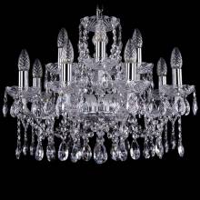 Люстра Серия 1413 Bohemia Ivele Crystal 1413/8+4/200/Ni