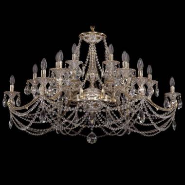 Люстра Bohemia Ivele Crystal 1709/18/410/C/GW