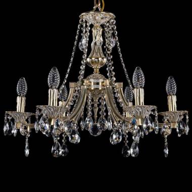 Люстра Bohemia Ivele Crystal 1771/6/190/A/GW