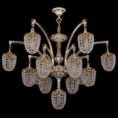 Люстра Bohemia Ivele Crystal 1772/12+1/342/GW