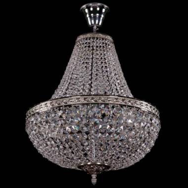 Хрустальная люстра Bohemia Ivele Crystal 2150/40/Ni