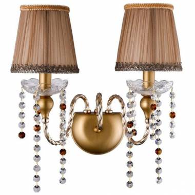 Бра Crystal Lux ALEGRIA AP2 GOLD-BROWN ALEGRIA