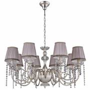 Люстра ALEGRIA Crystal lux ALEGRIA SP8 SILVER-BROWN