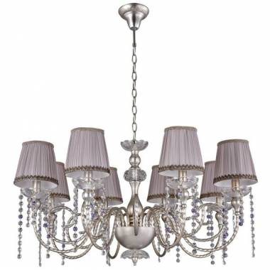 Люстра Crystal Lux ALEGRIA SP8 SILVER-BROWN ALEGRIA