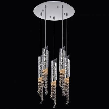 Светильник Crystal Lux CREDO D450-5 CHROME CREDO