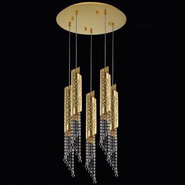 Светильник Crystal Lux CREDO D450-5 GOLD CREDO