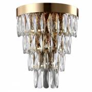 Бра ABIGAIL Crystal lux ABIGAIL AP3 GOLD/TRANSPARENT