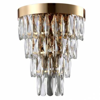 Бра Crystal lux(ABIGAIL) ABIGAIL AP3 GOLD/TRANSPARENT