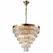 Люстра ABIGAIL Crystal lux ABIGAIL SP-PL15 D620 GOLD/TRANSPARENT