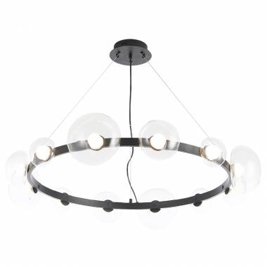 Светильник Crystal lux(BOSQUE) BOSQUE SP12 BLACK/TRANSPARENT