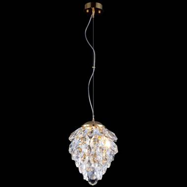 Светильник Crystal lux CHARME SP1+1 LED GOLD/TRANSPARENT
