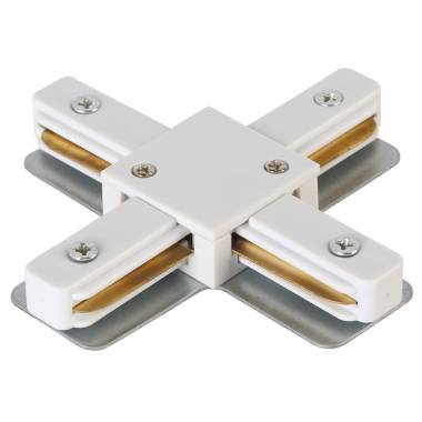 Соединитель для однофазной шины Crystal lux CLT 0.211 09 WH