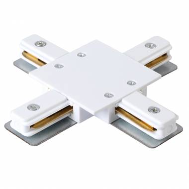 Соединитель для однофазной шины Crystal lux CLT 0.2211 04 WH
