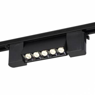 Светильник для однофазного шинопровода Crystal lux CLT 0.31 010 6W BL T4000K