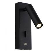 Бра CLT 210 Crystal lux CLT 210W USB BL