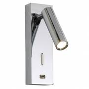 Бра CLT 210 Crystal lux CLT 210W USB CH