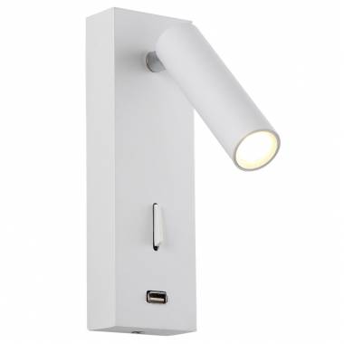 Бра Crystal lux CLT 210W USB WH
