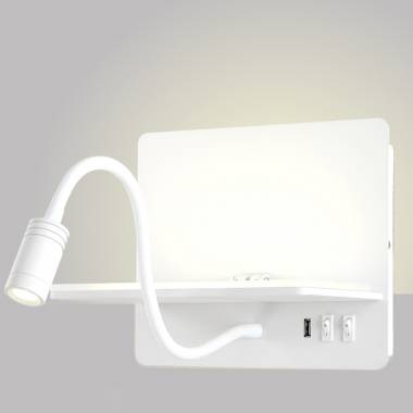 Бра Crystal lux CLT 226W250USB WH