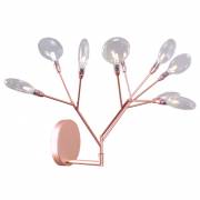 Бра EVITA Crystal lux EVITA AP9 COPPER/TRANSPARENT