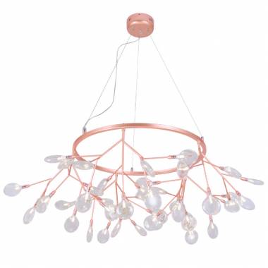 Люстра Crystal lux EVITA SP45 D COPPER/TRANSPARENT