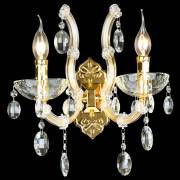 Бра HOLLYWOOD Crystal lux HOLLYWOOD AP2 GOLD