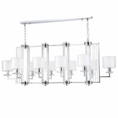 Светильник Crystal lux(NICOLAS) NICOLAS SP10 L1300 NICKEL/WHITE