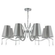 Люстра RENATA Crystal lux RENATA SP8 SILVER