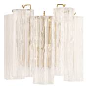 Бра ROSE Crystal lux ROSE AP2 BRASS