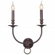 Бра SUERTE Crystal lux SUERTE BROWN AP2
