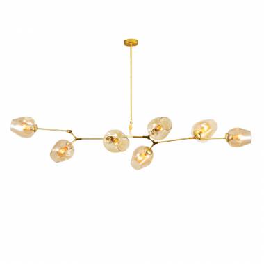 Люстра Delight Collection(Bubble) 7058/7B GOLD/AMBER