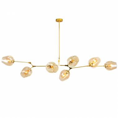 Люстра Delight Collection(Bubble) 7058/8 GOLD/AMBER