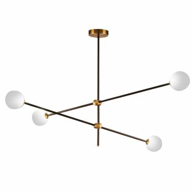 Люстра Delight Collection(Bistro Globe) 9389P/4 black/gold