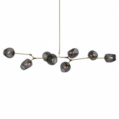 Люстра Delight Collection(Bubble) KG0579P-8 BRASS/SMOKY