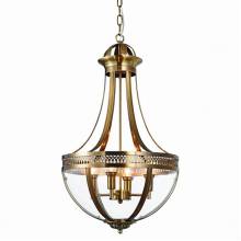 Люстра Capitol Delight Collection KM0287P-4 ANTIQUE BRASS