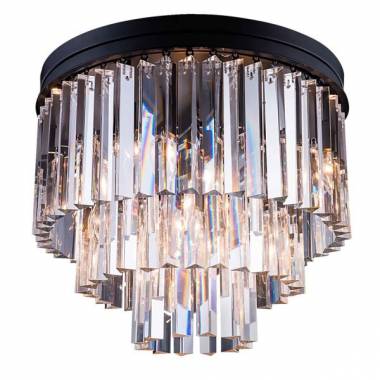 Светильник Delight Collection(1920s Odeon) KR0387C-6/P BLACK/CLEAR