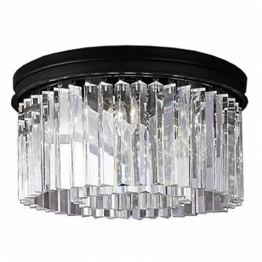 Светильник Delight Collection(1920s Odeon) KR0387C-6B/P BLACK/CLEAR