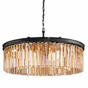 Люстра 1920s Odeon Delight Collection KR0387P-10B black/amber