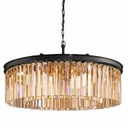 Люстра 1920s Odeon Delight Collection KR0387P-10B black/amber