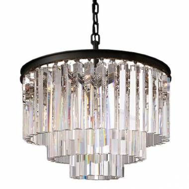 Светильник Delight Collection(1920s Odeon) KR0387P-6 BLACK/CLEAR