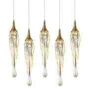 Светильник Goddess Tears Delight Collection P68009L-5 gold