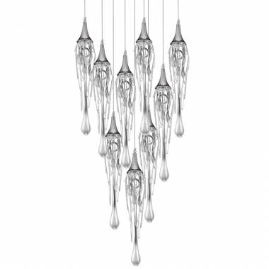 Светильник Delight Collection(Goddess Tears) P68009L-9H chrome