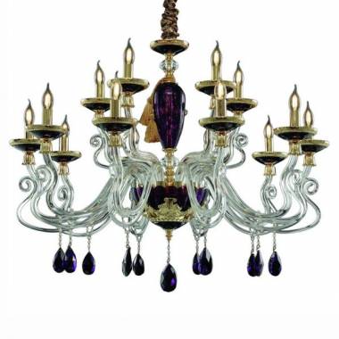 Люстра Divinare 5125/12 LM-15 Simona Purple