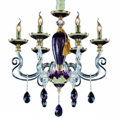 Люстра Divinare 5125/12 LM-6 Simona Purple