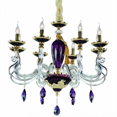 Люстра Divinare 5125/12 LM-8 Simona Purple