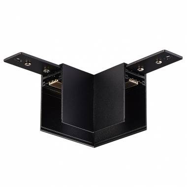 Соединитель для магнитной шины Donolux L corner DLM/Black