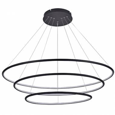 Светильник Donolux S111024/3R 144W Black In Ring Led