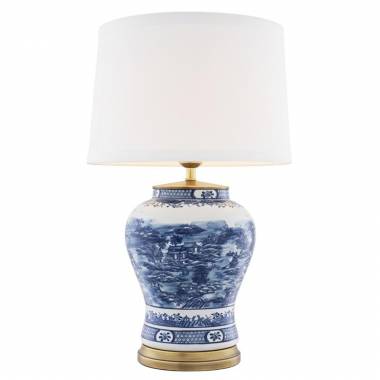 Настольная лампа EICHHOLTZ(Chinese Blue) 112085