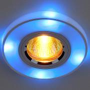 Точечный светильник Biuler Elektrostandard 2070 MR16 CH/BL хром/синий