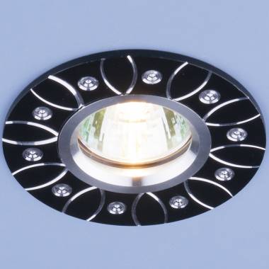 Точечный светильник Elektrostandard 2007 MR16 BK черный Grimbo