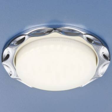 Точечный светильник Elektrostandard 1064 GX53 SL серебро Trianon